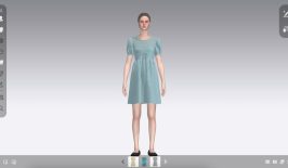 CLO Screenshot 3D Fashion Sample